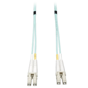 Tripp Lite N368-03M 6M 10Gb Duplex MMF OM3 50/125 LSZH Patch Cable LC/LC Aqua, 20-Feet