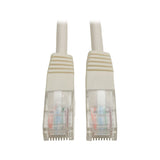 Tripp Lite N002-005-WH 5 Feet Cat5e 350MHz Molded Patch Cable RJ45M/M (White)