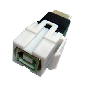 USB B F Keystone Insert