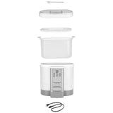 CYM-100C Cuisinart Electronic Yogurt Maker with Automatic Cooling, White