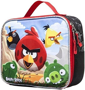 Angry Bird Insulated Lunch Bag - Black & Red Lunch Bag by Unknown