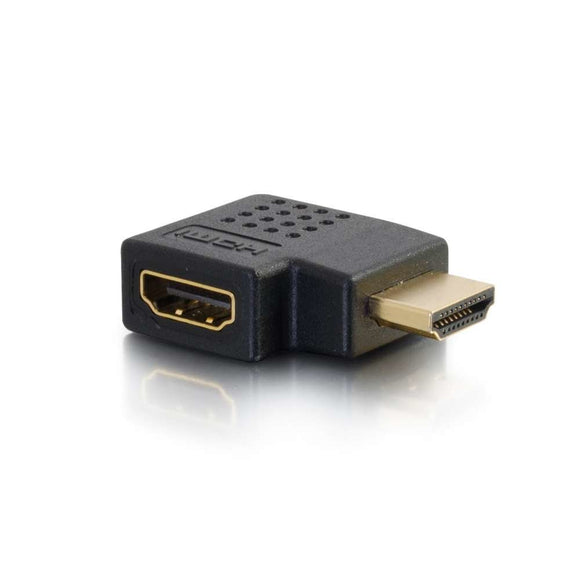 C2G 43290 Right Angle HDMI Adapter - Right Exit, Black