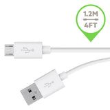 Belkin F2CU012BT04-WHT 4-Feet MIXIT Micro USB Cable (White)