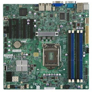 Supermicro X9SCM-F-B LGA1155/ Intel C204 PCH/ DDR3/ SATA3/ V&2GbE/ MATX Server Motherboard