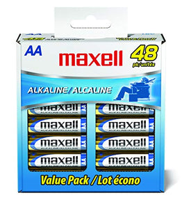 Maxell LR6 AA Cell 48-Pack Box Battery (723443)