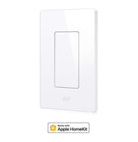 Eve Light Switch - Connected Wall Switch, easily upgrade to intelligent, automate your lighting with timers and rules, Bluetooth Low Energy, white (Apple HomeKit, iOS) - 10027805