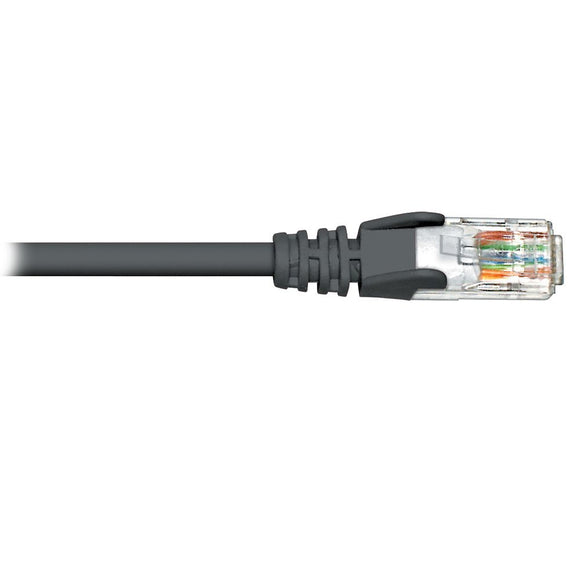 BlueDiamond H36P-1C6-BK0500 Cat6 Patch Cable, Black, 50 ft