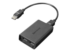 Lenovo Dp to Dual Dp Adapter