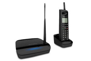 EnGenius FreeStyl 2, High power and sensitivity wireless  extreme range, 9 Handset Landline Telephone, 900 Mhz with 2-way intercom