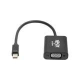 Tripp Lite Mini DisplayPort to VGA Adapter Converter Active 1920 x 1200, 1080p Black mDP to VGA