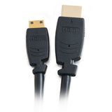 C2G 40164 Velocity High Speed HDMI to Mini HDMI Cable with Ethernet for 4K Devices, Black (9.8 Feet, 3 Meters)