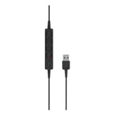 SENNHEISER SC 135 USB (508316) - Single-Sided (Monaural) Headset for Business Professionals | with HD Stereo Sound, Noise-Canceling Microphone, & USB Connector (Black)