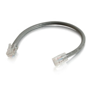 C2G 04065 Cat6 Cable - Non-Booted Unshielded Ethernet Network Patch Cable, Gray (2 Feet, 0.60 Meters)