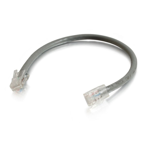 C2G 04065 Cat6 Cable - Non-Booted Unshielded Ethernet Network Patch Cable, Gray (2 Feet, 0.60 Meters)