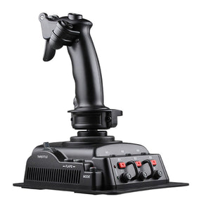 Cobra V6 Flight Simulation Joystick with Hall Sensor Technology, PC/Mac/Linux