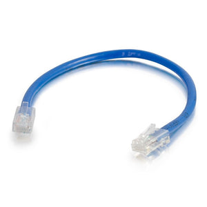 C2G 04103 Cat6 Cable - Non-Booted Unshielded Ethernet Network Patch Cable, Blue (75 Feet, 22.86 Meters)