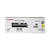 Genuine Canon Toner Cartridge EP-87, Yellow