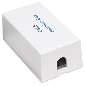 Intellinet Cat6 RJ45 Junction Box - White