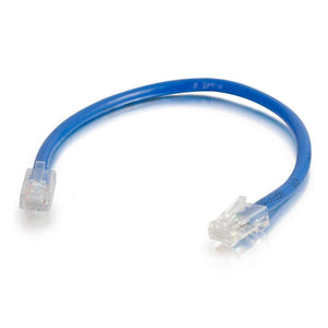 C2G 25151 Cat5e Cable - Non-Booted Unshielded Ethernet Network Patch Cable, Blue (2 Feet, 0.60 Meters)