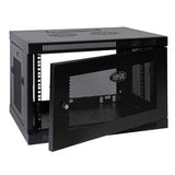 Tripp Lite SRW9U 9U Wall Mount Rack Enclosure Cabinet with Door and Side Panels