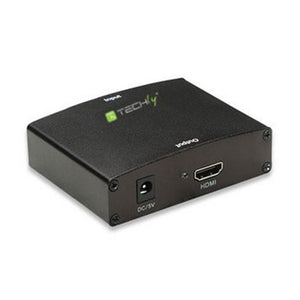 TECHly IDATA CN-VGA VGA to HDMI Converter with Audio, Black