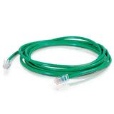 C2G 24507 Cat5e Crossover Cable - Non-Booted Unshielded Network Patch Cable, Green (7 Feet, 2.13 Meters)