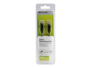 Belkin Patch cablecast 5e14 ftRJ-45 to RJ-45 Blue, Blue (PCF5-14BLS-SN)