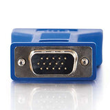 C2G 26957 DVI Female to VGA (HD15) Male Video Adapter, Blue