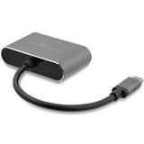 StarTech.com USB-C to VGA and HDMI Adapter - 2-in-1-4K 30Hz - Space Grey - Windows & Mac Compatible (CDP2HDVGA)