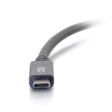 C2G 3.0 USB-C to USB-A 3 Feet Long Video Cable Black (28831)