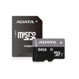 ADATA AUSDX64GUICL10-RA1 Premier 64 GB micro SDHC/SDXC UHS-I U1 Memory Card with One Adapter