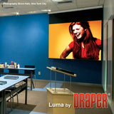 106in Diag Luma Manual Proj Screen Wall/Ceiling Matt White 16:9