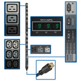 Pdu 3-Phase Metered 208v / 120v 36 C13; 6 C19; 6 5-15/20r 0urm