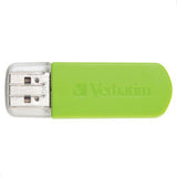 Verbatim 64GB Store 'n' Go Mini USB 2.0 Flash Drive, Eucalyptus Green 49834