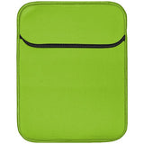 Amzer AMZ90807 Neoprene Sleeve 10, Inch Case Cover with Pocket for Tablets, Ebooks and Netbooks (Matt Black/Leaf Green)