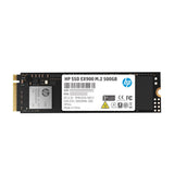 HP EX900 M.2 500GB PCIe 3.0 X4 Nvme 3D TLC NAND Internal Solid State Drive (SSD) - 2Yy44Aa#ABC