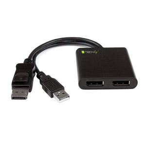 Techly DisplayPort Multi Stream Hub