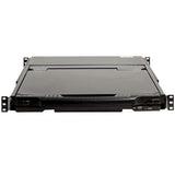 17" HD Rackmount KVM Console - Dual Rail - Cables and Mounting Brackets Included - DVI and VGA - Rackmount LCD Monitor