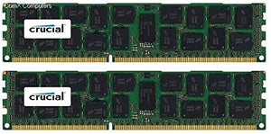 Crucial 32GB Kit (16GBx2) DDR3L 1600 MT/s (PC3-12800) DR x4 RDIMM 240-Pin Server Memory CT2K16G3ERSLD4160B