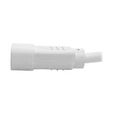 Tripp Lite P018-006-AWH 6' Heavy Duty Power Extension Cord, C14-C15, 15A, 14 AWG, White