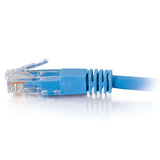 25FT CAT5E 350 MHZ SOLID PATCH CABLE - BLUE