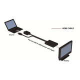 Techly VGA to HDMI Converter Cable w/ Audio