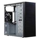 Antec Mid-Tower Case with 2X USB 3.0 Ports Durable Steel Bottom & Front Side Vents Case - Black - VSK4000E-U3