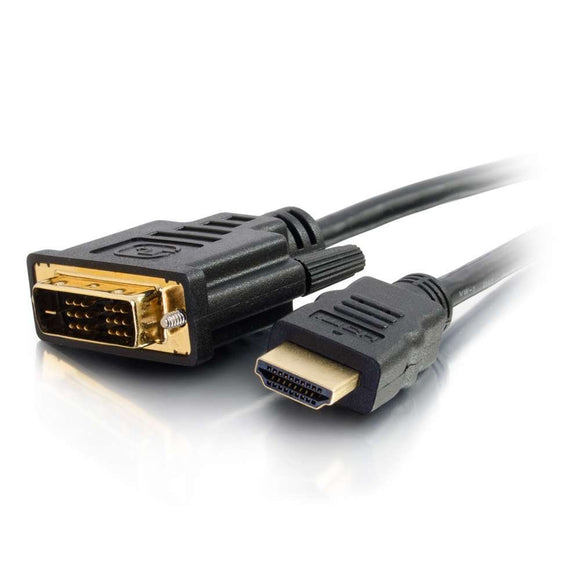 C2G 42518 HDMI to DVI-D Digital Video Cable, Black (16.4 Feet, 5 Meters)