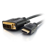 C2G 42516 HDMI to DVI-D Digital Video Cable, Black (6.6 Feet, 2 Meters)