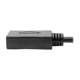 Tripp Lite Mini DisplayPort to DisplayPort Adapter Converter 4K at 60Hz mDP to DP Keyspan 6in 6"