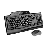 Kensington Pro Fit 72408 Keyboard & Mouse -USB Wireless RF Keyboard -USB Wireless RF Mouse -Optical