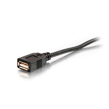 C2G 38999 USB Active Extension Cable - USB 2.0 A Male to A Female Cable, Center Booster Format, Black (39.4 Feet, 12 Meters)