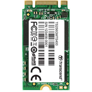 Transcend 256 GB SATA III 6GB/S MTS400 42mm M.2 SSD Solid State Drive, TS256GMTS400