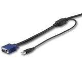 StarTech.com 6 ft. (1.8 m) USB KVM Cable for StarTech.com Rackmount Consoles - VGA and USB KVM Console Cable (RKCONSUV6)